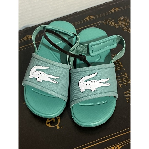 lacoste baby sandals size 5‎ In Excellent Condition - Picture 1 of 4
